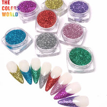 Load image into Gallery viewer, TCT-852 TCOWO Eco-Friendly Biodegradable Glitter Powder Plant Cellulose Cosmetic Grade 0.2mm Hexagon Shining Sparkle for Face Eye Nail Hair Crafts Halloween Christmas Wedding Shoes Tumbler Wholesale
