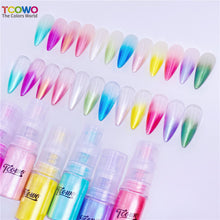 Load image into Gallery viewer, TCT-924 Cosmetic Grade Mica Pearl Pigment Glitter Spray, Metallic Luster for Nail Art Eyeshadow Car Paints Crafts with MSDS Certification
