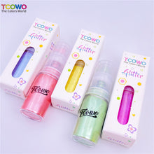 Load image into Gallery viewer, TCT-924 Cosmetic Grade Mica Pearl Pigment Glitter Spray, Metallic Luster for Nail Art Eyeshadow Car Paints Crafts with MSDS Certification
