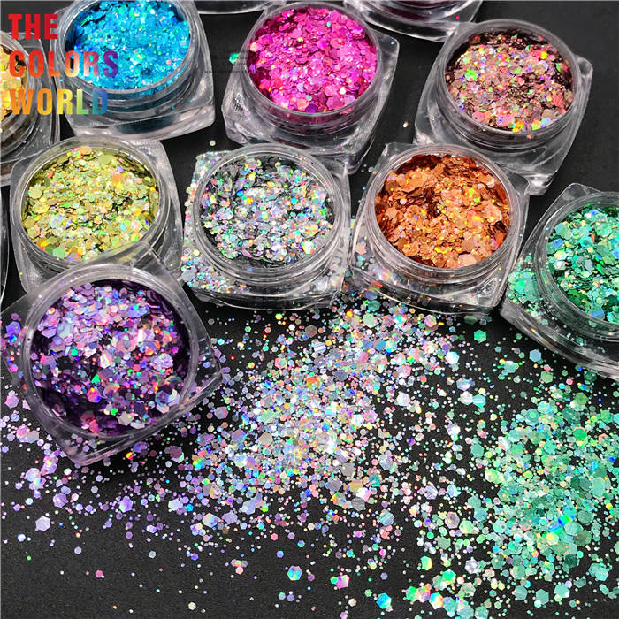 Paillettes Biodégradables Ses Creative - Lot De 10 Couleurs, écologiques, Pour Loisirs Créatifs Et Enfants