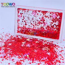 Load image into Gallery viewer, TCT-932 Christmas Sparkle Glitter Sequins Non-Toxic Eco-Friendly PET Glitter for Nail Art, Resin, Candle, DIY Crafts, Face Body Hair Makeup, Festival &amp; Wedding Decorations
