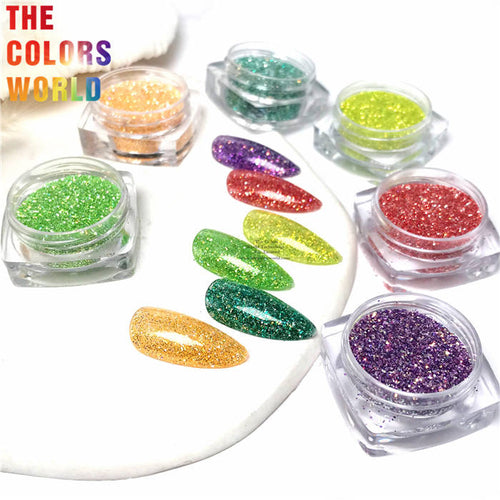 Summer Iridescent Rainbow Finer Glitter