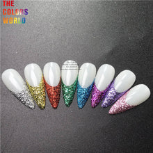 Load image into Gallery viewer, TCT-852 TCOWO Eco-Friendly Biodegradable Glitter Powder Plant Cellulose Cosmetic Grade 0.2mm Hexagon Shining Sparkle for Face Eye Nail Hair Crafts Halloween Christmas Wedding Shoes Tumbler Wholesale

