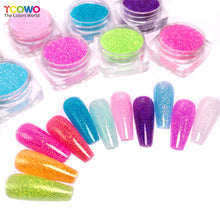 Load image into Gallery viewer, TCT-807 Sparkle Bulk PET 1/256 Ultra Fine Iridescent Nail Glitter for Eyes Lip Gloss Resin Crafts Wholesale | TCOWO
