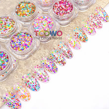 Load image into Gallery viewer, TCT-894 1MM Smallest Size Star Shape Mix Glitter Sequin for Resin Crafts DIY Projects Nails Art Makeup Cosmetics Party Decorations | TCOWO
