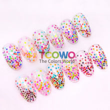 Load image into Gallery viewer, TCT-894 1MM Smallest Size Star Shape Mix Glitter Sequin for Resin Crafts DIY Projects Nails Art Makeup Cosmetics Party Decorations | TCOWO

