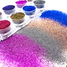 Load image into Gallery viewer, TCT-956 Cosmetics Biodegradable Fine Glitter Organic Plant-Based Eco-Friendly Glitter Makeup Powder for Face Body EDM Rave Music Festivals Cosplay, Cosmetics Grade Non-Toxic Shining Easy Applying
