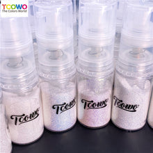 Load image into Gallery viewer, TCT-900 | White Holographic Iridescent Aurora Glitter Body Glitter Sprayer for Face Nail Hair Skin Clothing Makeup

