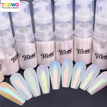 Load image into Gallery viewer, TCT-900 | White Holographic Iridescent Aurora Glitter Body Glitter Sprayer for Face Nail Hair Skin Clothing Makeup
