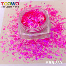 Load image into Gallery viewer, TCT-931 12 Colors Macaron Heart Star Glitter Sequins Non-Toxic BOPET for Tumbler Resin Nail Festival Crafts
