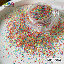 Load image into Gallery viewer, TCT-928 Mix Colors Strip Glitter Tinsel Epoxy Resin Glitter for Nails Art Manicure Tumbler Card Making Crafts Nail Gel, Non-Toxic Shining BOPET Glitter Sequins with MSDS Certification

