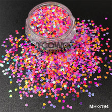 Load image into Gallery viewer, TCT-893 Smallest Love Heart Mix Glitter 1MM - Non-Toxic Shimmer for DIY, Nail Art, Cosmetics &amp; Festival
