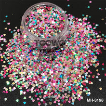 Load image into Gallery viewer, TCT-893 Smallest Love Heart Mix Glitter 1MM - Non-Toxic Shimmer for DIY, Nail Art, Cosmetics &amp; Festival
