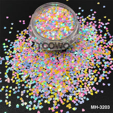 Load image into Gallery viewer, TCT-893 Smallest Love Heart Mix Glitter 1MM - Non-Toxic Shimmer for DIY, Nail Art, Cosmetics &amp; Festival

