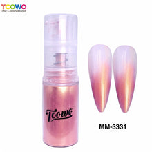 Load image into Gallery viewer, TCT-924 Cosmetic Grade Mica Pearl Pigment Glitter Spray, Metallic Luster for Nail Art Eyeshadow Car Paints Crafts with MSDS Certification
