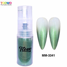 Load image into Gallery viewer, TCT-924 Cosmetic Grade Mica Pearl Pigment Glitter Spray, Metallic Luster for Nail Art Eyeshadow Car Paints Crafts with MSDS Certification
