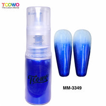 Load image into Gallery viewer, TCT-927 Cosmetic Grade Mica Powder Dark Pearl Pigment Ombre Nail Mist Spray Gradient Effect Glitter Powder for Nail Art Crafts
