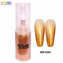 Load image into Gallery viewer, TCT-927 Cosmetic Grade Mica Powder Dark Pearl Pigment Ombre Nail Mist Spray Gradient Effect Glitter Powder for Nail Art Crafts
