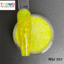 Load image into Gallery viewer, TCT-922 Iridescent Rainbow Shards Glitter Acrylic Powder, EMA Material (2-7min Customizable Drying), 2 In 1 Acrylic &amp; Dipping Powder, Non-Toxic Long Lasting, TCOWO (MSDS Certified)
