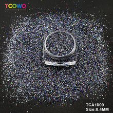 Load image into Gallery viewer, TCT-1063 &amp; TCT-1064 Fine &amp; Chunky Holographic PET Glitter Bulk Glitter for Nails High Brightness Safe Vegan Resin Craft Makeup Body Decoration

