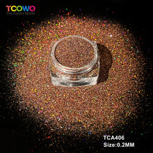 Load image into Gallery viewer, TCT-1067 Eco Friendly PET Fine Glitter Bulk Nail Powder High Gloss Non Toxic Vegan Hexagon Glitter for Nail Art Body Decor DIY Christmas Crafts Factory Direct Supply
