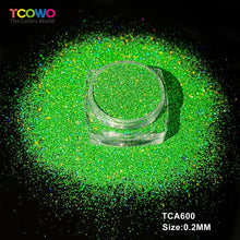 Load image into Gallery viewer, TCT-1067 Eco Friendly PET Fine Glitter Bulk Nail Powder High Gloss Non Toxic Vegan Hexagon Glitter for Nail Art Body Decor DIY Christmas Crafts Factory Direct Supply
