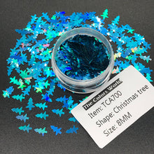 Load image into Gallery viewer, TCT-218 TCOWO Promotion Twinkle Christmas Tree PET Holiday Nail Art Glitter for Tumbler Artware Handicraft Works Accessories PET Non Toxic
