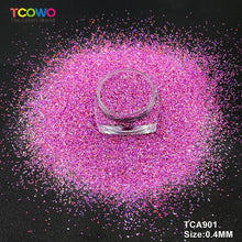 Load image into Gallery viewer, TCT-1063 &amp; TCT-1064 Fine &amp; Chunky Holographic PET Glitter Bulk Glitter for Nails High Brightness Safe Vegan Resin Craft Makeup Body Decoration
