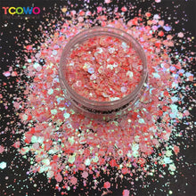 Load image into Gallery viewer, TCT-544 Factory Supply Nail Glitter Sequins Polyester Bulk Hexagon Mix Chunky Glitter for Craft Cosmetics Nail Art
