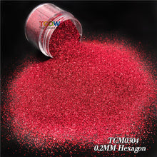 Load image into Gallery viewer, TCT-033 0.2MM Fine PET Metallic Glitter Powder for Nail Art, Tumblers, Slime &amp; Crafts 24 Colors

