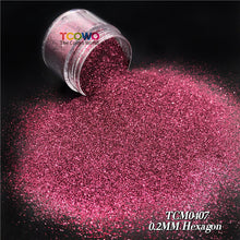 Load image into Gallery viewer, TCT-033 0.2MM Fine PET Metallic Glitter Powder for Nail Art, Tumblers, Slime &amp; Crafts 24 Colors
