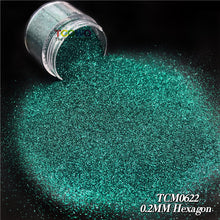 Load image into Gallery viewer, TCT-033 0.2MM Fine PET Metallic Glitter Powder for Nail Art, Tumblers, Slime &amp; Crafts 24 Colors
