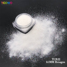 Load image into Gallery viewer, TCT-807 Sparkle Bulk PET 1/256 Ultra Fine Iridescent Nail Glitter for Eyes Lip Gloss Resin Crafts Wholesale | TCOWO

