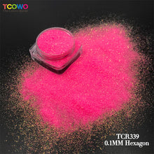 Load image into Gallery viewer, TCT-807 Sparkle Bulk PET 1/256 Ultra Fine Iridescent Nail Glitter for Eyes Lip Gloss Resin Crafts Wholesale | TCOWO
