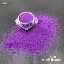Load image into Gallery viewer, TCT-807 Sparkle Bulk PET 1/256 Ultra Fine Iridescent Nail Glitter for Eyes Lip Gloss Resin Crafts Wholesale | TCOWO
