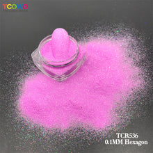 Load image into Gallery viewer, TCT-806 Wholesale Eco-friendly Bulk 0.1mm Pink Extra Fine Iridescent Nail Glitter Powder for Face Hair Eyeshadow Decorations DIY
