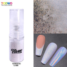 Load image into Gallery viewer, TCT-900 | White Holographic Iridescent Aurora Glitter Body Glitter Sprayer for Face Nail Hair Skin Clothing Makeup
