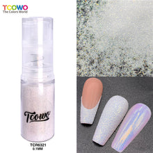 Load image into Gallery viewer, TCT-900 | White Holographic Iridescent Aurora Glitter Body Glitter Sprayer for Face Nail Hair Skin Clothing Makeup
