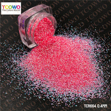Load image into Gallery viewer, TCT-898 | High Grade Polyester Hexagon Fine Glitter Bulk Non-Toxic Holographic Iridescent Rainbow Pearl Color Sparkly Glitter
