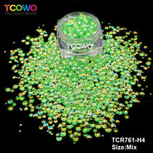 Load image into Gallery viewer, TCT-1032 Bubble Glitter Eco-Friendly Non-Toxic Polyester Chunky Beads 1mm 2mm 3mm Mix Multi Colors for DIY Nail Crafts Snowglobe Cups Face Body Decoration Wholesale Factory Supply
