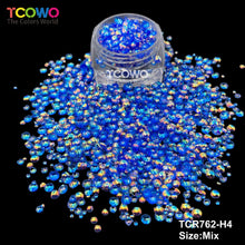 Load image into Gallery viewer, TCT-1032 Bubble Glitter Eco-Friendly Non-Toxic Polyester Chunky Beads 1mm 2mm 3mm Mix Multi Colors for DIY Nail Crafts Snowglobe Cups Face Body Decoration Wholesale Factory Supply
