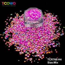 Load image into Gallery viewer, TCT-1032 Bubble Glitter Eco-Friendly Non-Toxic Polyester Chunky Beads 1mm 2mm 3mm Mix Multi Colors for DIY Nail Crafts Snowglobe Cups Face Body Decoration Wholesale Factory Supply
