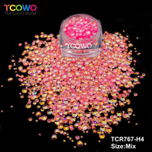 Load image into Gallery viewer, TCT-1032 Bubble Glitter Eco-Friendly Non-Toxic Polyester Chunky Beads 1mm 2mm 3mm Mix Multi Colors for DIY Nail Crafts Snowglobe Cups Face Body Decoration Wholesale Factory Supply
