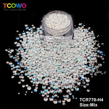 Load image into Gallery viewer, TCT-1032 Bubble Glitter Eco-Friendly Non-Toxic Polyester Chunky Beads 1mm 2mm 3mm Mix Multi Colors for DIY Nail Crafts Snowglobe Cups Face Body Decoration Wholesale Factory Supply
