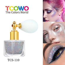 Load image into Gallery viewer, TCT-903 Holographic Body Glitter Sprayer, 12 Colors Fine Glitter for Face Hair Eye Nail, Non-Sticky Portable Makeup Sparkle
