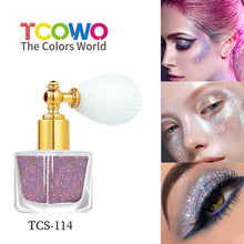 Load image into Gallery viewer, TCT-903 Holographic Body Glitter Sprayer, 12 Colors Fine Glitter for Face Hair Eye Nail, Non-Sticky Portable Makeup Sparkle
