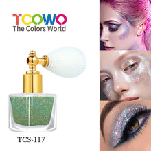 Load image into Gallery viewer, TCT-903 Holographic Body Glitter Sprayer, 12 Colors Fine Glitter for Face Hair Eye Nail, Non-Sticky Portable Makeup Sparkle
