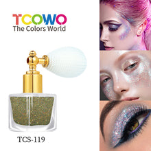 Load image into Gallery viewer, TCT-903 Holographic Body Glitter Sprayer, 12 Colors Fine Glitter for Face Hair Eye Nail, Non-Sticky Portable Makeup Sparkle

