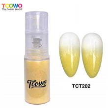 Load image into Gallery viewer, TCT-908 Acrylic Powder &amp; Dipping Powder Ombre Spray, PMMA Nail Glitter Product with Amazing Gradient Effect, TCOWO Brand Non-Toxic Eco-Friendly Easy Applying for Nail Art Cosmetics Crafts
