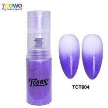 Load image into Gallery viewer, TCT-908 Acrylic Powder &amp; Dipping Powder Ombre Spray, PMMA Nail Glitter Product with Amazing Gradient Effect, TCOWO Brand Non-Toxic Eco-Friendly Easy Applying for Nail Art Cosmetics Crafts
